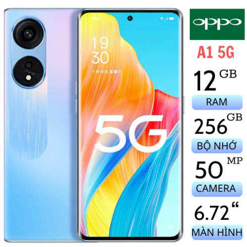 Điện thoại OPPO A1 5G: Hiệu năng mạnh mẽ, sạc siêu nhanh